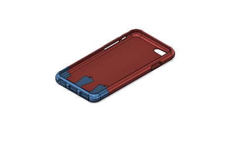 Archivo Stl Iphone S Cubierta Estuche Cola De Milano Petg Pla