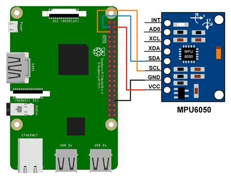 Mpu Accelerometer Gyroscope Interfacing With Raspberry Pi