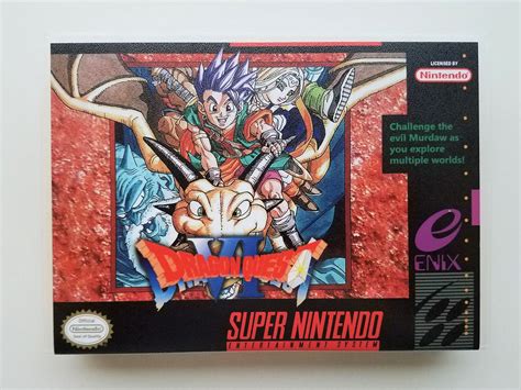 Dragon Quest 6 (VI) - Super Nintendo SNES English Translation – Retro ...