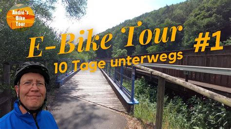 E Bike Tour Ostw Rts Auf Dem Lahntal Radweg Youtube