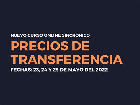 Precios De Transferencia Instituto ITF