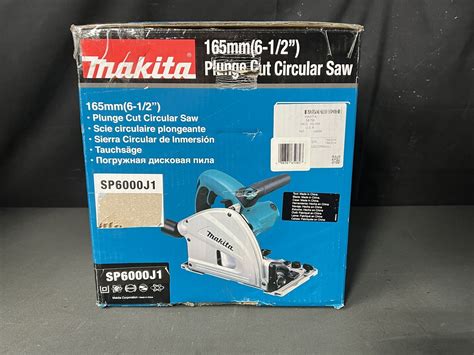 Makita Sp J Plunge Circular Saw With Case Sealed Ebay