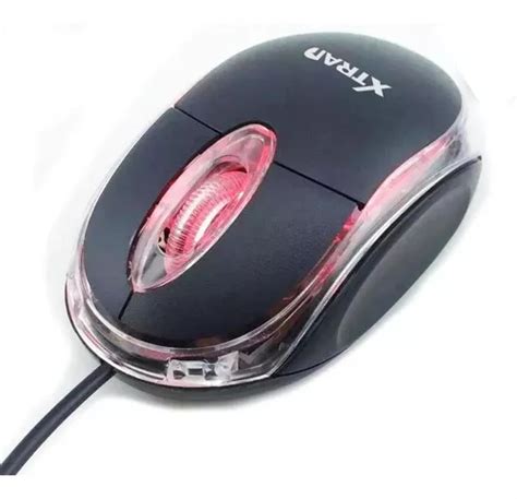 Mouse Xtrad Mouse Ptico Fio Usb Notebook Pc Escrit Rio Es