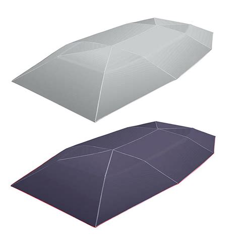 Buy Universal Car Sun Shade Umbrella Cover Tent Cloth Uv Protect Waterproof 4x2 1m At Affordable