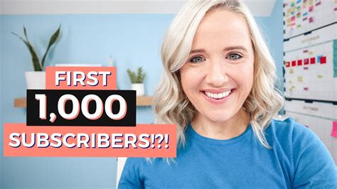 How To Get Your First 1000 Subscribers On Youtube In 2020 10 Tips To