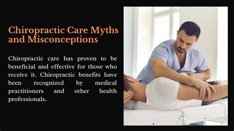 Ppt The Top 5 Common Myths About Chiropractic Treatment Dr Charles