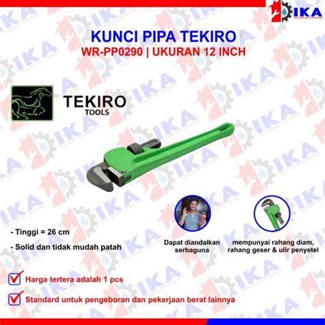 Promo Tekiro Kunci Pipa Inch Wr Pp Kunci Pipa Tools Diskon