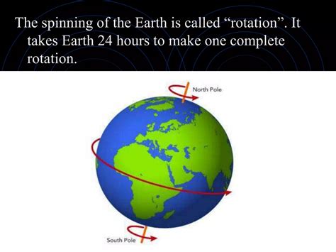 earths rotation pptx