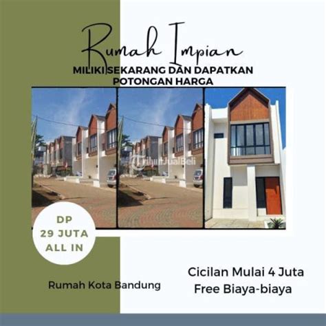 Dijual Rumah Lt Dp Jt All In Di Kodya Lokasi Strategis Di Bandung