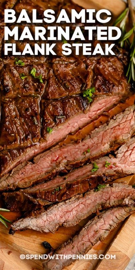 Balsamic Marinated Flank Steak Artofit