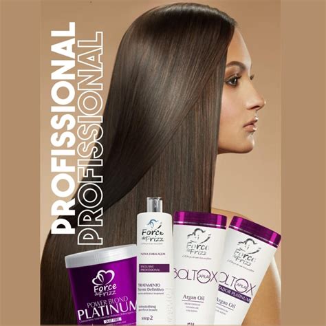 Tratamento Capilar Profissional Descolora O Force De Frizz Boltox