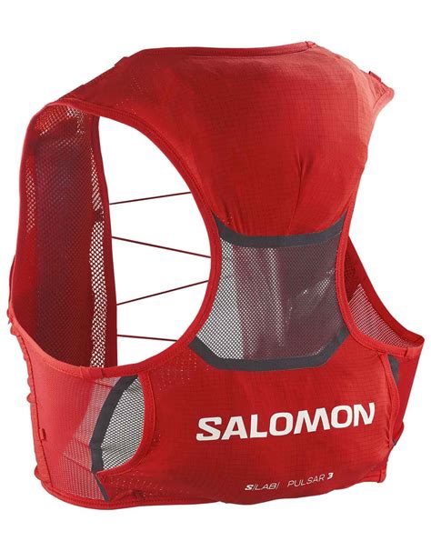 Salomon S Lab Pulsar Set Fiery Red Black Trail Running Trinkg Rtel