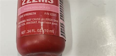 2 Piece Loctite 135333 22221 222ms Threadblocker 34 Fl Oz Expired