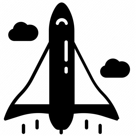 Hypersonic, transport, airplane, missile, spacecraft, vehicle icon ...