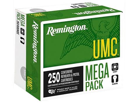 Remington Ammunition L9mm3a Umc 9mm Luger 115 Gr Metal Case Fmj