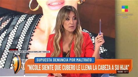 América TV on Twitter Nicole Neumann habría sido denunciada por su