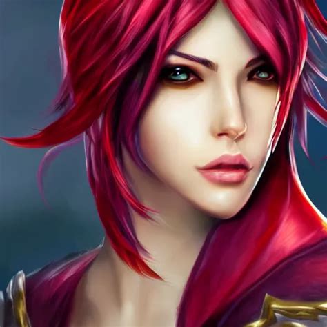 Fiora From League Of Legends Digital Art Epic Stable Diffusion