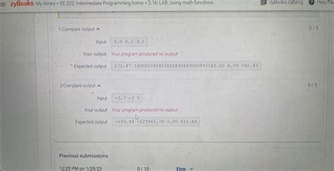 Solved Lab Using Math Functions Given Three Chegg