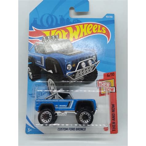 Hot Wheels Custom Ford Bronco SEALED Shopee Philippines