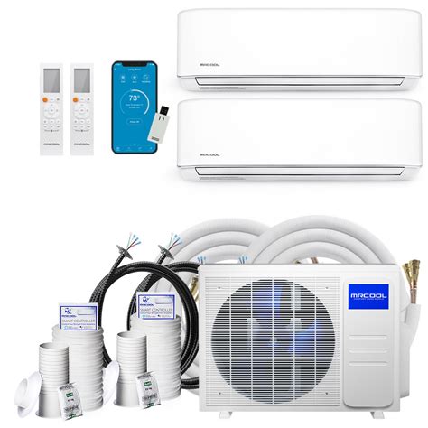 MR COOL DIY Multi Zone Mini Split – 36,000 BTU [2 Zone] Ductless Air ...