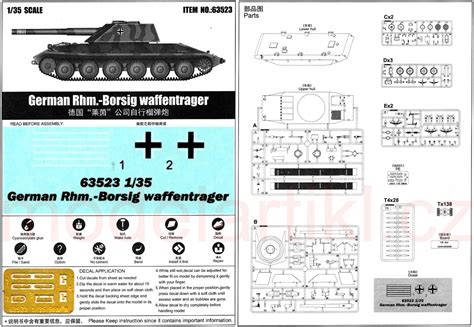 German Rhm Borsig waffentrager 1 35 083 63523 Plastikové modely a