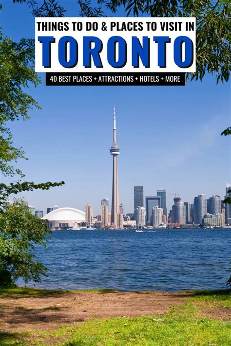 The Toronto Skyline With Text Overlay That Reads Things To Do And