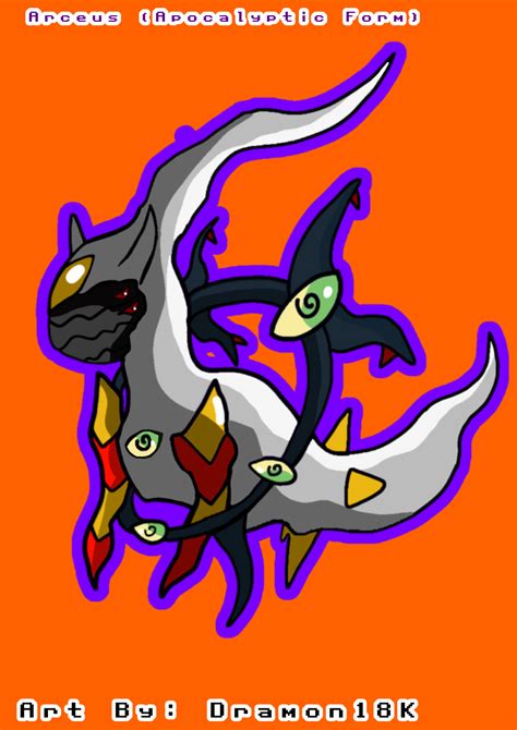 Halloween themed arceus form😈👻🐐 : r/Pokemonart