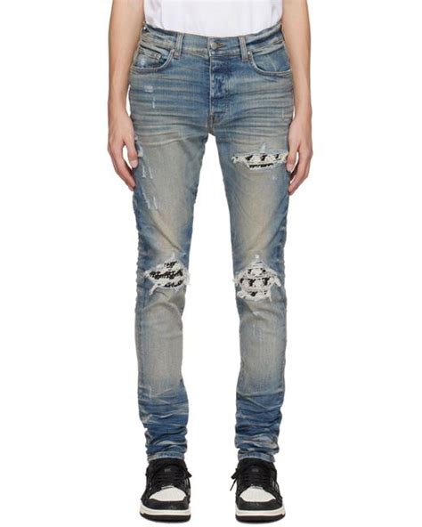 Amiri Indigo Mx1 Jeans In Blue For Men Lyst