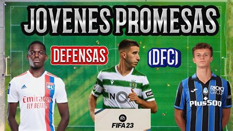 Las Mejores Jovenes Promesas 💎 Con Gran Potencial Centrales Fifa 23