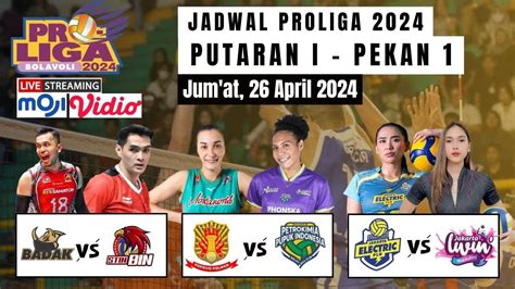 Jadwal Proliga 2024 Hari Ini SUKUN BADAK VS STIN BIN Kembalinya Si