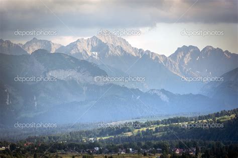 Panorama Of Tatra Mountains Stock Photo By Jacek Kadaj 29691913