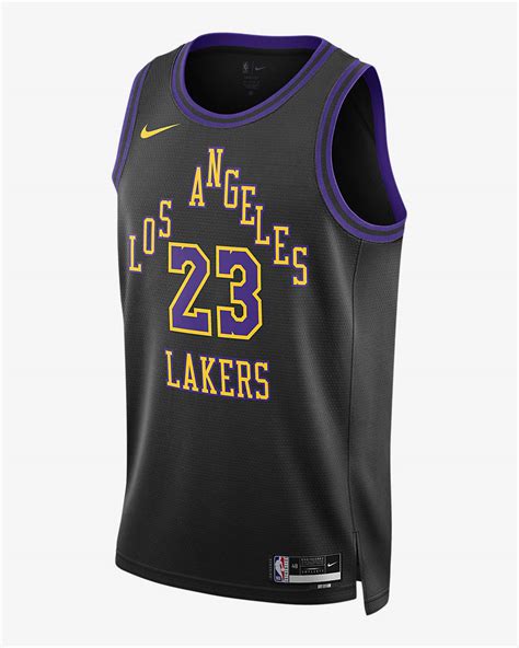 Lebron James Los Angeles Lakers City Edition Nike Dri Fit Nba