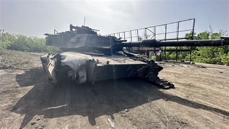 Video Of The Abrams Tanks In Ukraine Destroyed By Russian