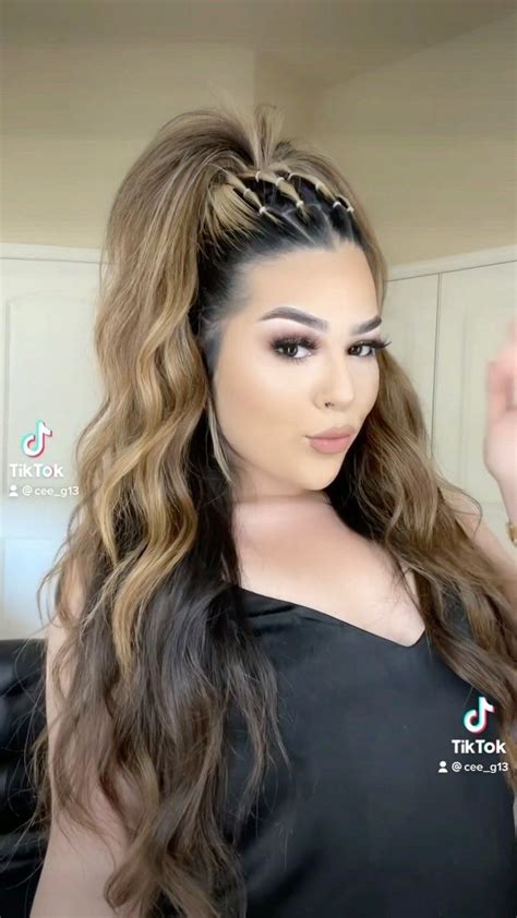 Glowing Cee123 On Instagram Yesterdays Hair Tutorial 🖤… Hair Tutorial