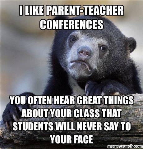 Parent teacher conference Memes