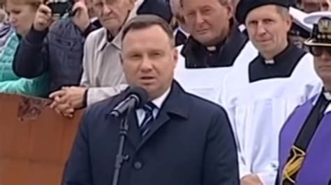 Prezydent Duda Zaskoczy Mocnym Przem Wieniem Na Pogrzebie Admira A