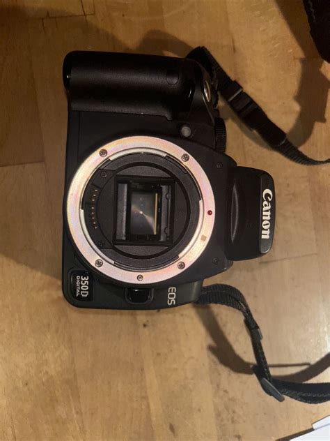 Canon Eos 350d 8 0mp Digital Slr Camera Black Kit W Ef S 18 55mm Lens 13803049640 Ebay