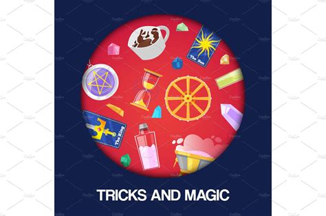 Magic show, tricks performance | Graphic Objects ~ Creative Market