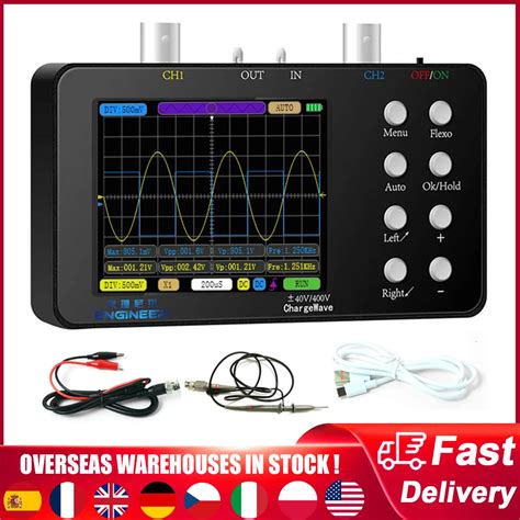 Oscilosc Pio Digital Dual Channel Largura De Banda Anal Gica Padr Es