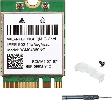 BCM94360NG NGFF M 2 2230 WiFi Card 802 11ac 1200Mbps Adapter For MacOS