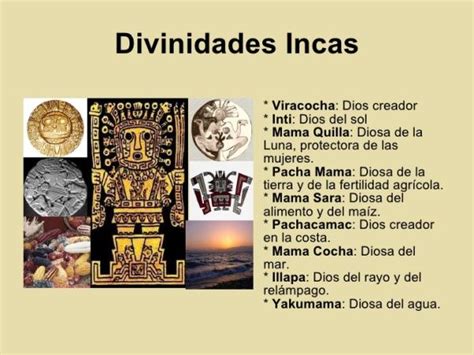 Dioses Incas Nombres Y Significado