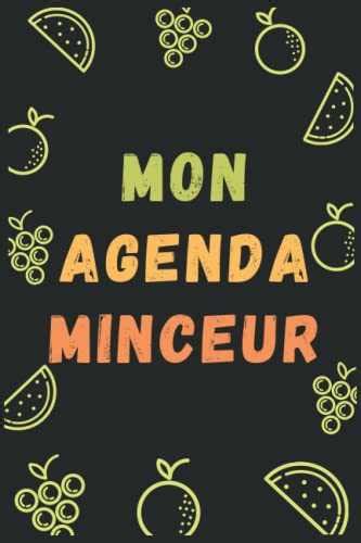 Mon Agenda Minceur Carnet Pr Rempli Pour Jours De Suivi De Votre