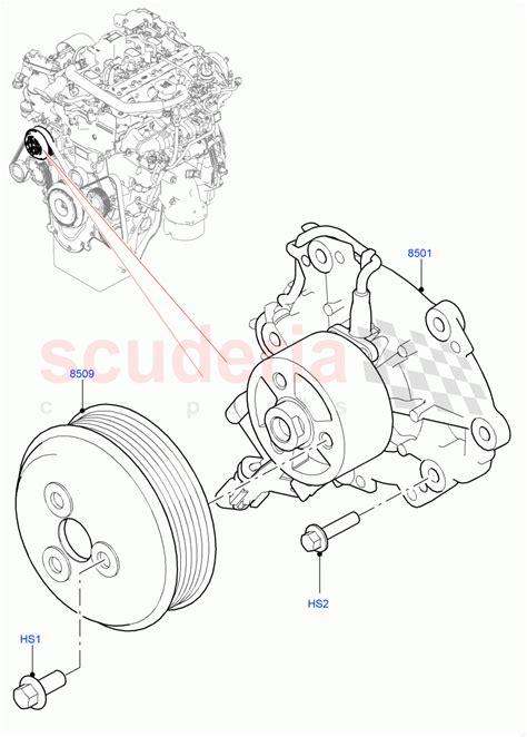 Water Pump Solihull Plant Build 2 0L AJ200P Hi PHEV 2 0L I4 High