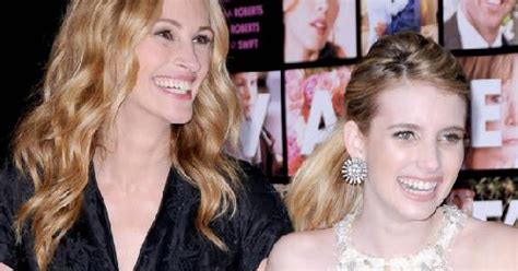 Photos Julia Roberts Et Sa Nièce Emma Roberts Jouent Ensemble Et