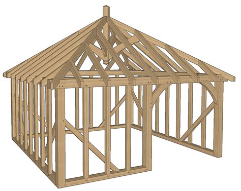 Oak Framed Gazebos Oak Gazebo Kits Greenacre Oak