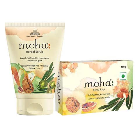 Buy Moha Exfoliation Combo Pack Scrub Soap Online