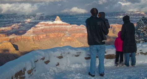 Tempestade rara cobre Grand Canyon de neve MoveNotícias