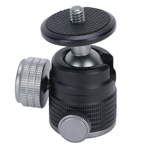 Hot Shoe Mount Adapter 360 Degree Swivel Mini Ball Head 1 4inch Tripod Screw Head For Dslr