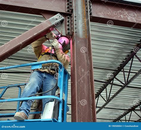 Flux-core welding stock photo. Image of lift, scissor - 19050004