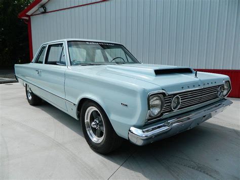 Super Sleepy In Sky Blue 472 Hemi Cross Ram 1966 Plymouth Belvedere